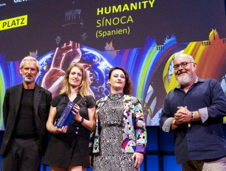 Humanity, projection mapping awarded at Schlosslichtspiele Karlsruhe festival