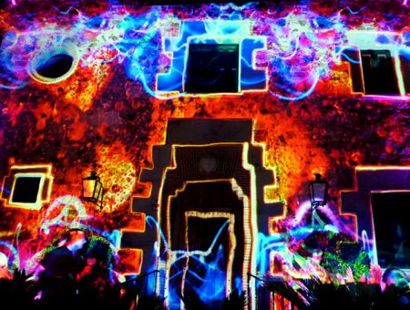 Video mapping is the sustainable and spectacular option for summer parties